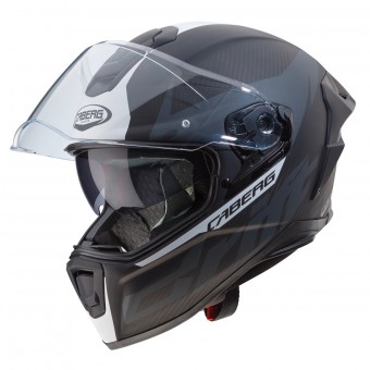 Caberg Drift Evo Carbono Mate Antracita Blanco