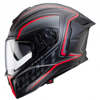 Caberg Drift Evo Integra Matt Anthracite Red Fluo