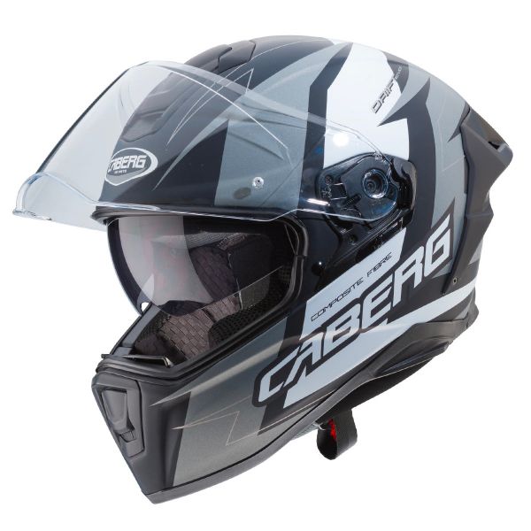 Caberg Drift Evo Speedster Antracita Negro Mate Blanco