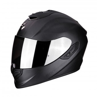 Scorpion Exo 1400 Air Carbon Negro Mate + Kit Bluetooth Sena SMH5