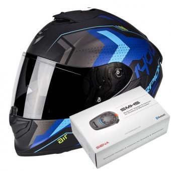 Integral Scorpion Exo 1400 Air Trika Black Matt Blue