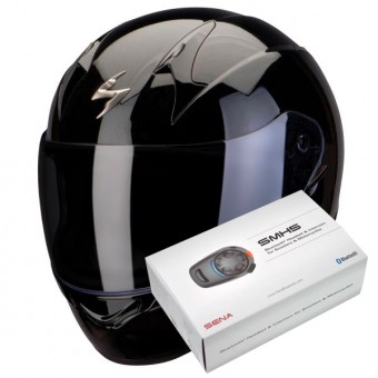 Casque Integral Scorpion Exo 390 Black Casque Integral Scorpion Exo 390 Black