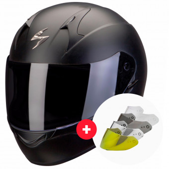 Integral Scorpion Exo 390 Black + Pantalla