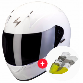 Integral Scorpion Exo 390 White + Pantalla