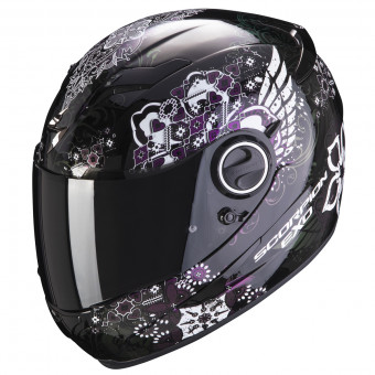 Scorpion Exo 490 Divina Black Chameleon + Kit Bluetooth Sena 5S Solo