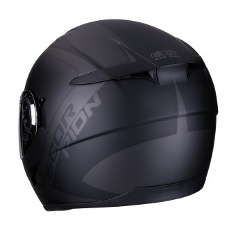 Scorpion Exo 490 Pace Negro Mate Plata