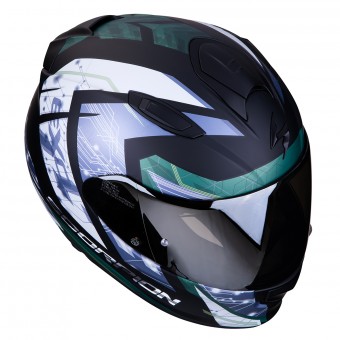 Scorpion Exo 510 Air Clarus Negro Mate Plata