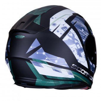 Scorpion Exo 510 Air Clarus Negro Mate Plata