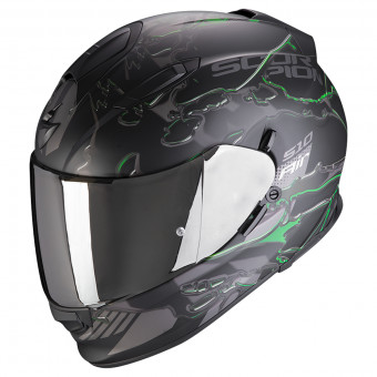 Integral Scorpion Exo 510 Air Likid Negro Mate Verde