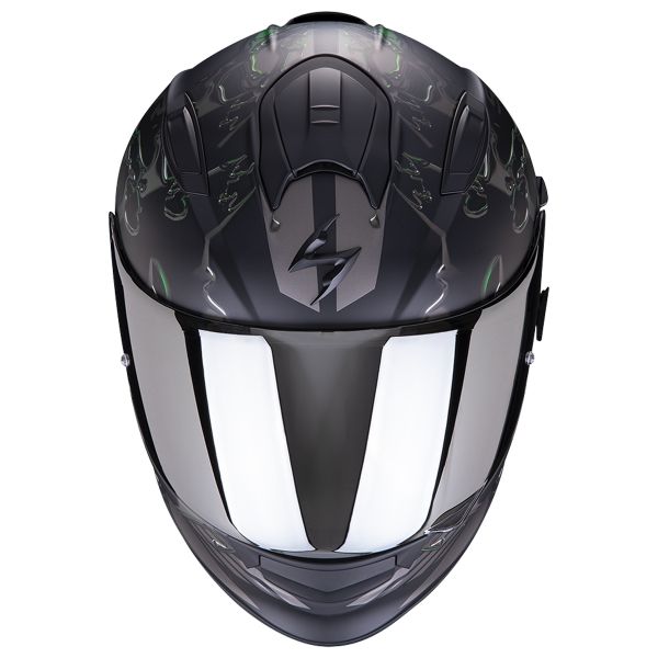 Scorpion Exo 510 Air Likid Negro Mate Verde