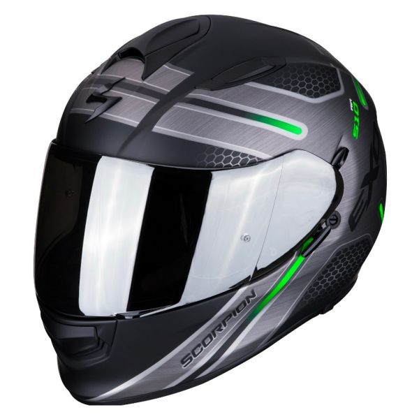Integral Scorpion Exo 510 Air Route Matt Black Green