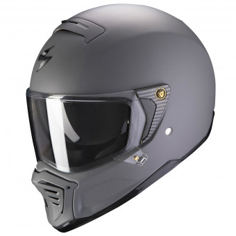 Scorpion EXO-HX1 Matt Grey Cement + Kit bluetooth 5S