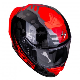 Scorpion Exo R1 Air Ogi Negro Rojo