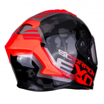 Scorpion Exo R1 Air Ogi Negro Rojo