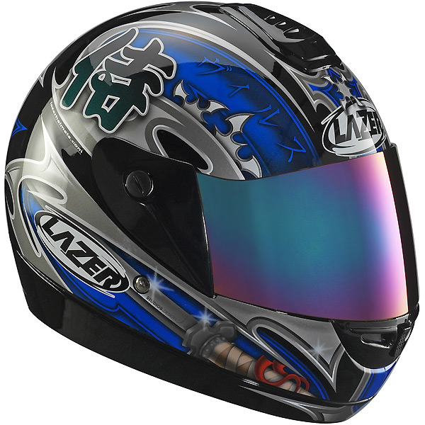 Integral Lazer LZ6 Katana Negro Azul