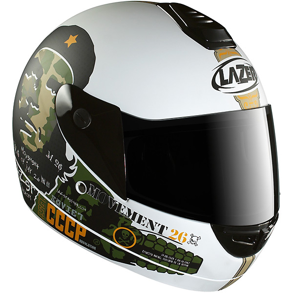 Integral Lazer LZ6 M26 Blanco Verde Oscuro Mate