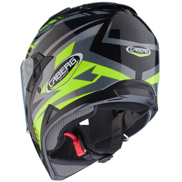 Caberg Jackal Supra Amarillo Antracita Negro