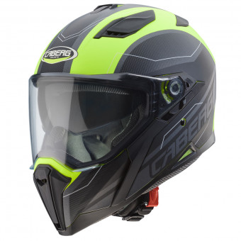 Integral Caberg Jackal Supra Noir Anthracite Jaune Fluo