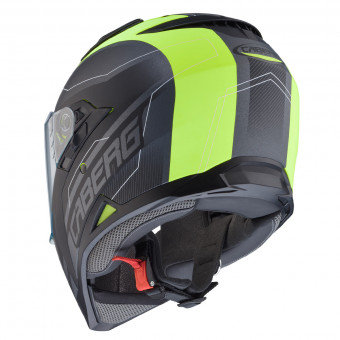 Caberg Jackal Supra Noir Anthracite Jaune Fluo