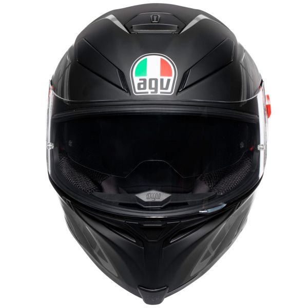 AGV K-5 S Tornado Negro Plata