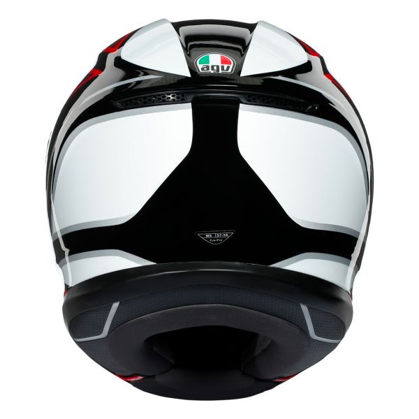 AGV K-6 Hyphen Black Red White