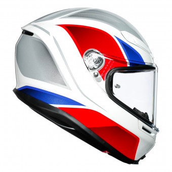 AGV K-6 Hyphen White Red Blue