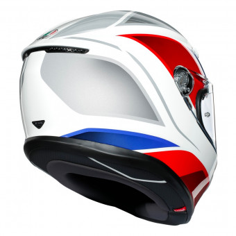 AGV K-6 Hyphen White Red Blue