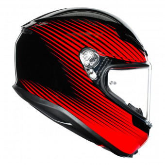AGV K-6 Rush Black Red