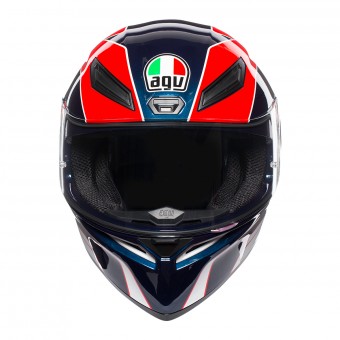 AGV K1 Pitlane Azul Rojo Amarillo