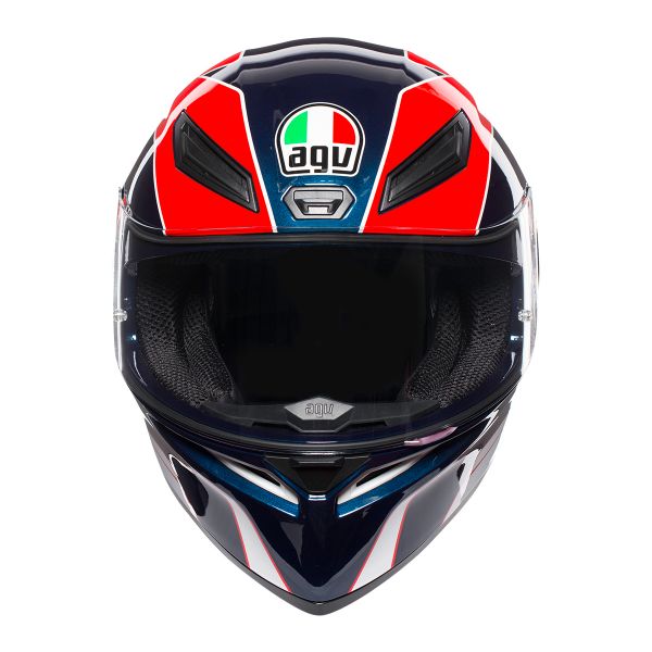 AGV K1 Pitlane Azul Rojo Amarillo