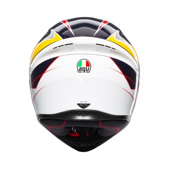 AGV K1 Pitlane Azul Rojo Amarillo