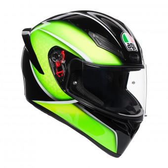 Integral AGV K1 Qualify Negro Verde