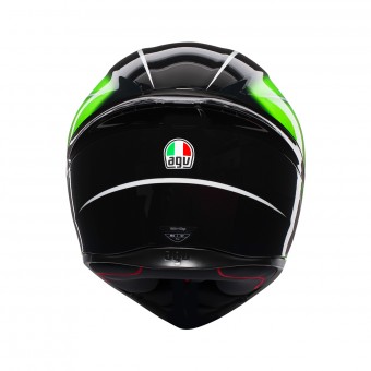 AGV K1 Qualify Negro Verde