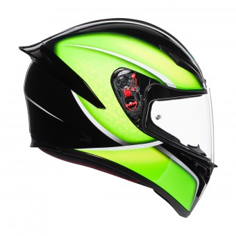 AGV K1 Qualify Negro Verde