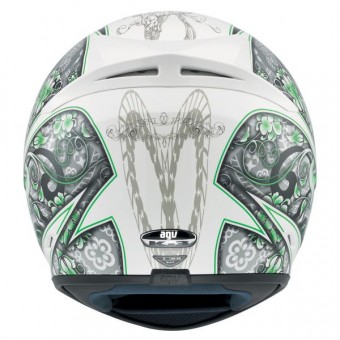 AGV K3 Multi Crew White Plata Lime