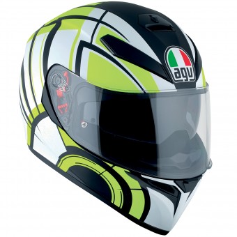 Casque Integral AGV K3 SV Avior Matt White Lime Casque Integral AGV K3 SV Avior Matt White Lime