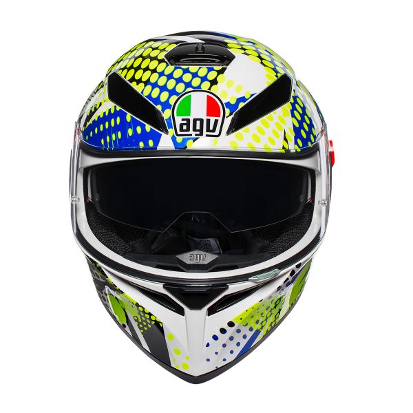 AGV K3 SV Pop Blanco Azul