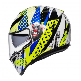 AGV K3 SV Pop Blanco Azul