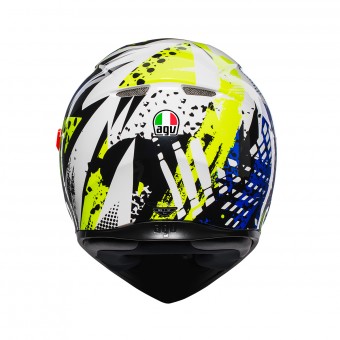 AGV K3 SV Pop Blanco Azul