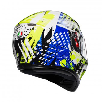 AGV K3 SV Pop Blanco Azul