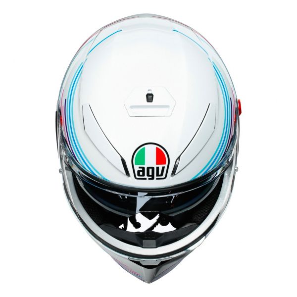 AGV K3 SV Sakura Pearl White Purple