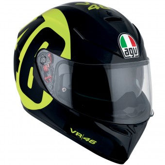Integral AGV K3 SV Top Bollo 46 Black Yellow