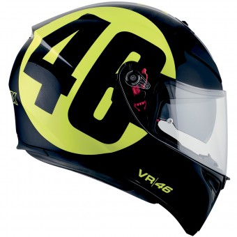 AGV K3 SV Top Bollo 46 Black Yellow
