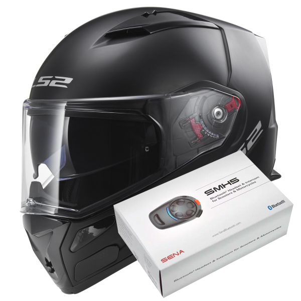 Integral LS2 Metro Evo Solid Matt Black FF324