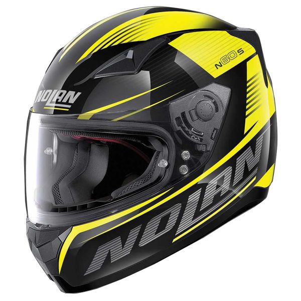 Integral Nolan N60 5 Motrico Glossy Black Yellow 45