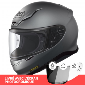 Integral Shoei NXR Deep Grey + Pantalla Fotocromtica