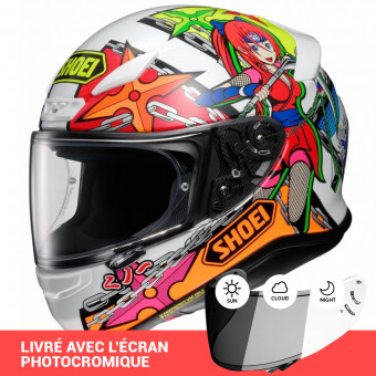 Integral Shoei NXR Stimuli TC10 + Pantalla Fotocromtica