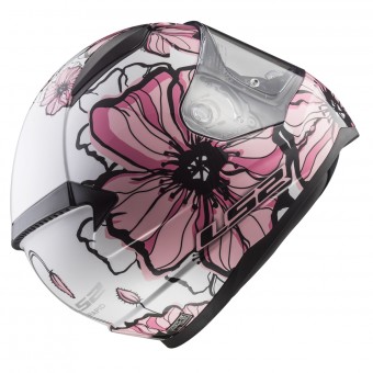 LS2 Rapid Poppies White Pink FF353