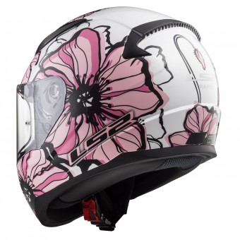 LS2 Rapid Poppies White Pink FF353