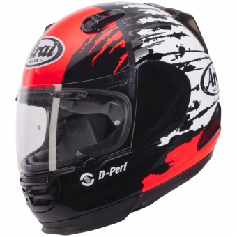 Integral Arai Rebel Splash Red
